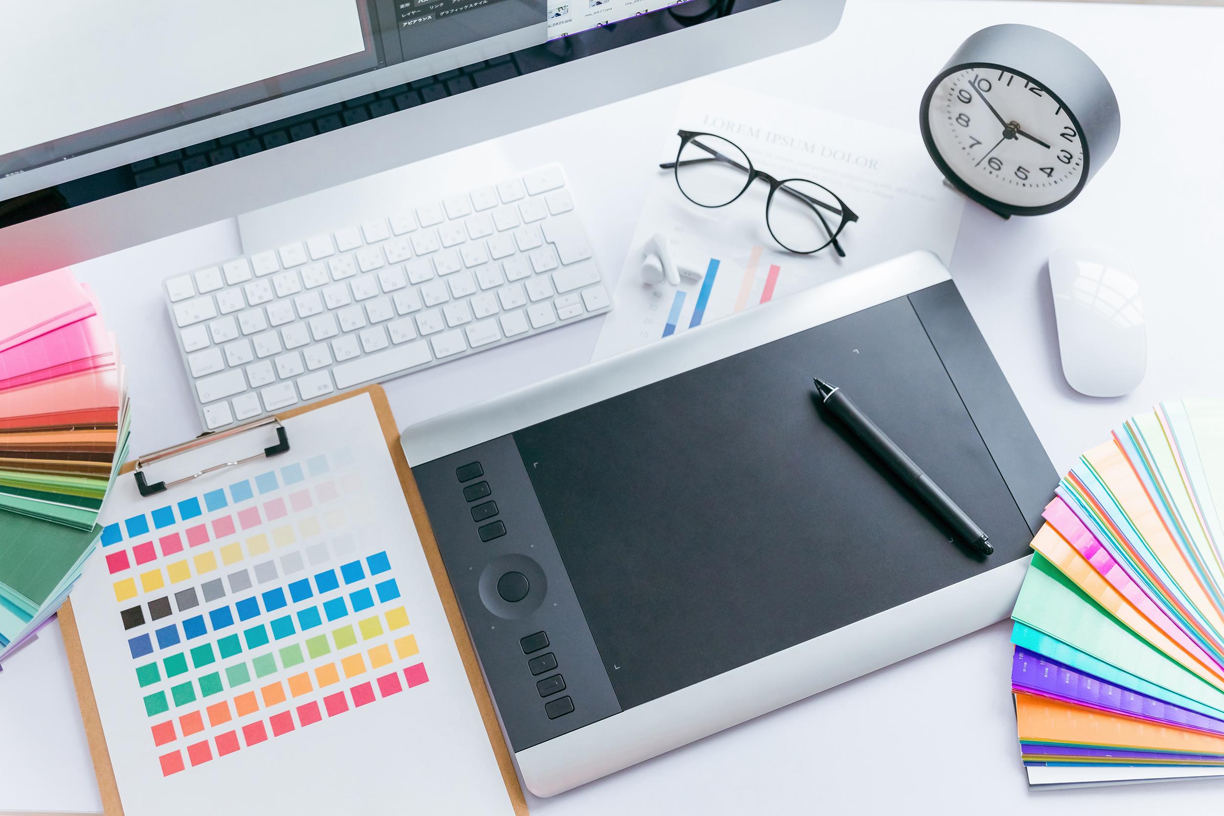 測定分析をしている写真